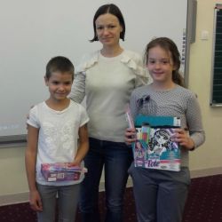 Wręczenie nagród za 2 i 3 miejsce