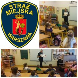 Spotkanie z funkcjonariuszem Straży Miejskiej