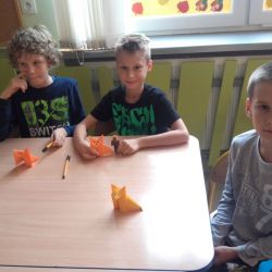 Zajęcia Origami - Lis