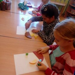 Zajęcia kiri-Origami pt. Grzyb