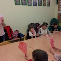 Zajęcia Origami - Mikołaj