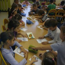Dzień jabłka - praca plastyczna