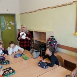 Zajęcia Origami - Piesek