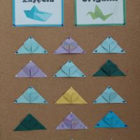 Składanki niespodzianki - zajęcia origami