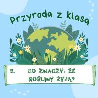 5. Co znaczy, że rośliny żyją?