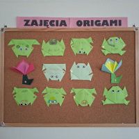 Składanki niespodzianki zajęcia origami