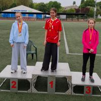 Julka w kat. 200 m autor zdjęcia: Jacek Rogoziewicz